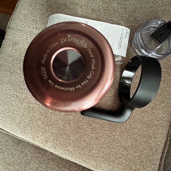 NEW} Primula Rose Gold Insulated Stainless Steel Tumbler /With Accessories - Picture 4 of 11